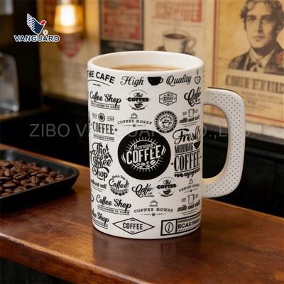 Canecas de café extra grandes de cerâmica