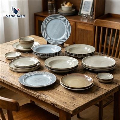 Placas cerâmicas de esmalte reativo