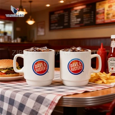 Caneca empilhável para restaurante